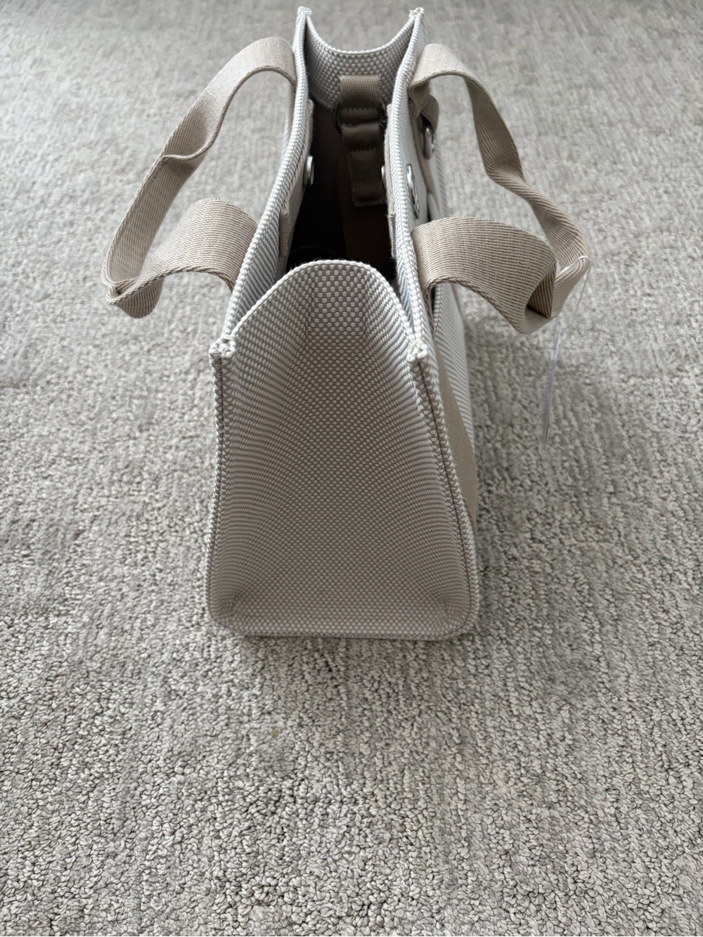 Lululemon athletica Beige Canvas Tote Bag - Picture 4 of 9